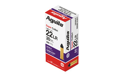 AGUILA 22LR SUP COLIBRI 20GR 50/1000