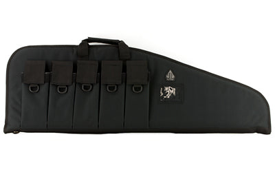 UTG 38" DC TACT GUN CASE W/PCKT BLK