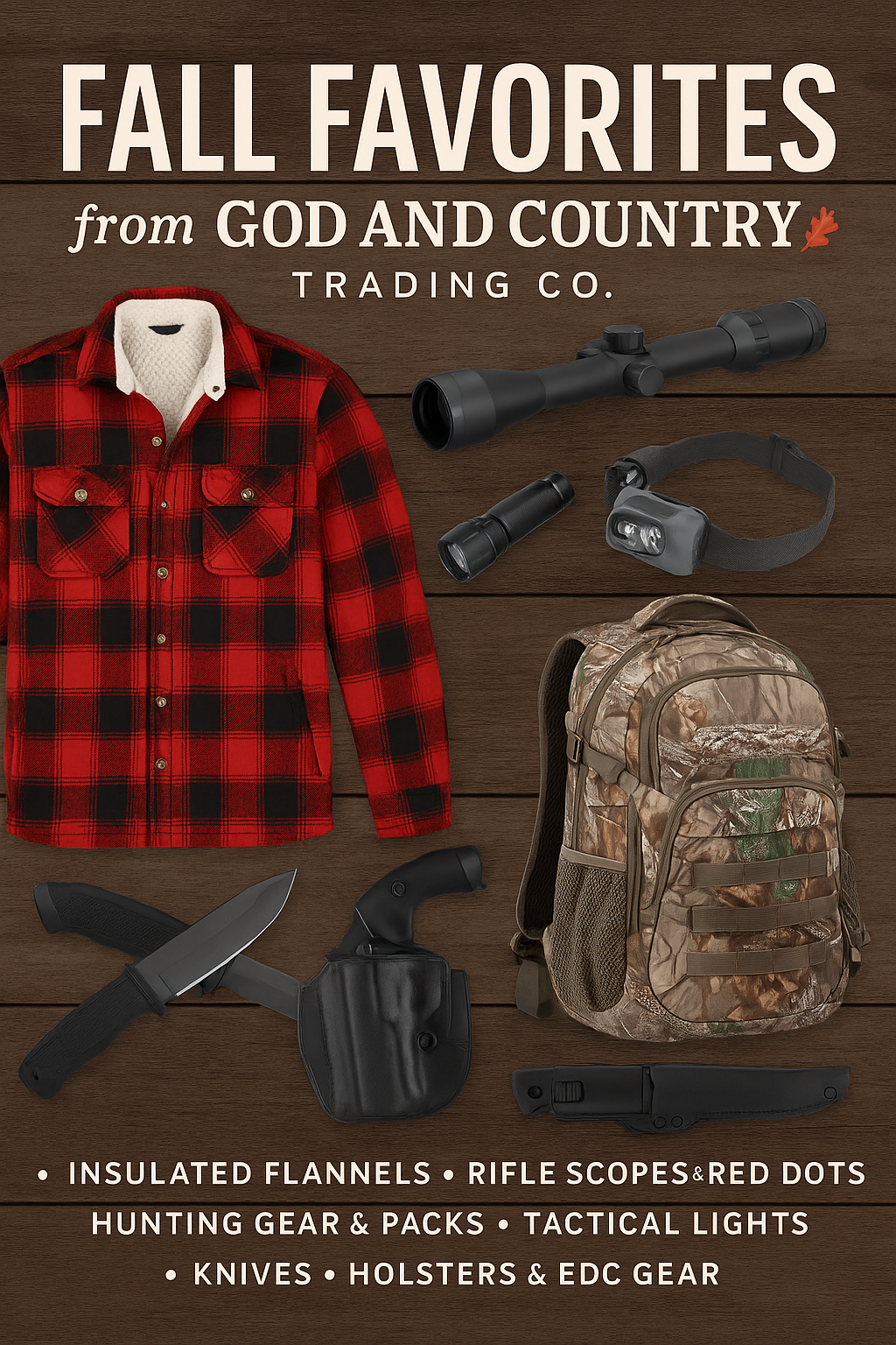 Fall Favorites from God and Country Trading Co.