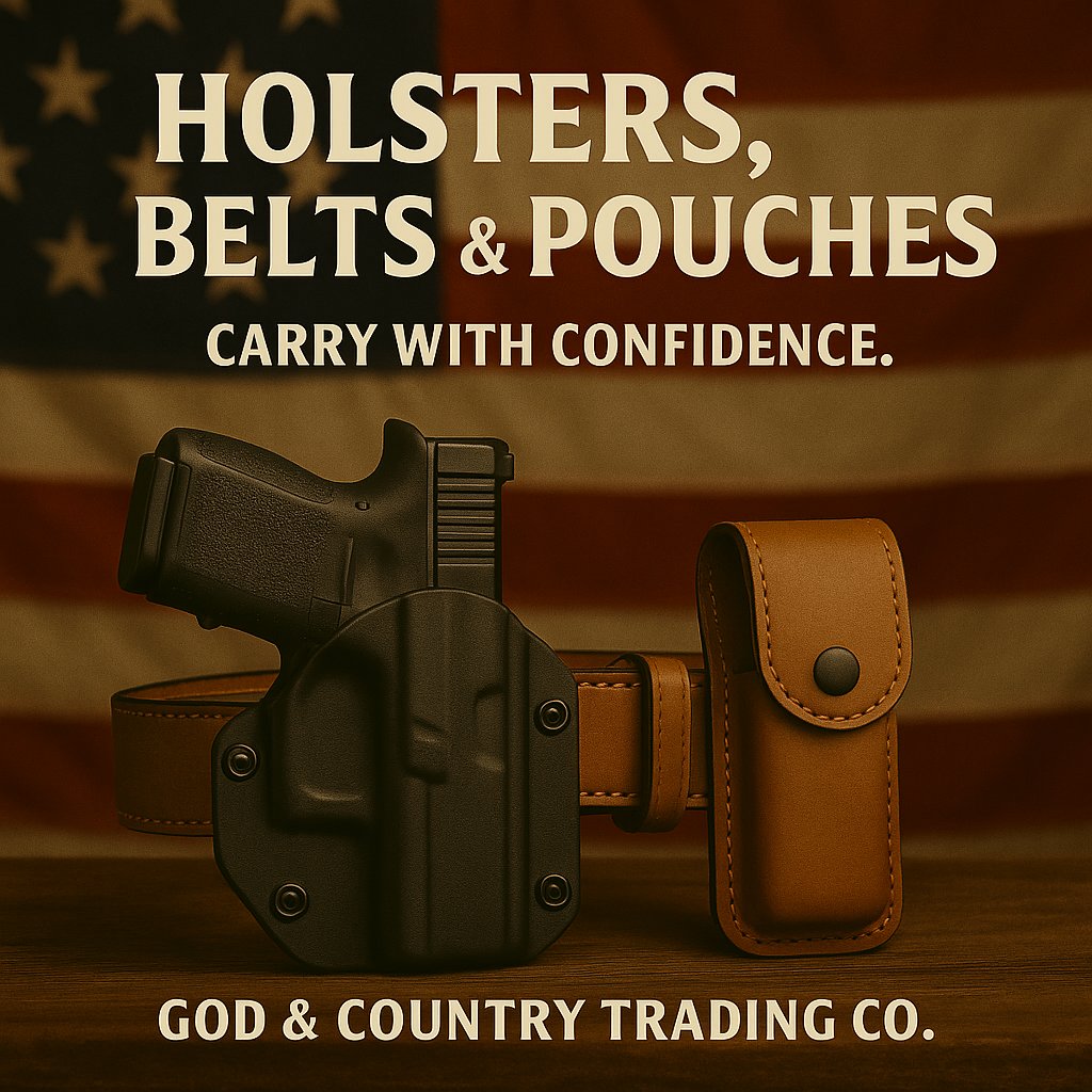 Holsters – Secure. Comfortable. Ready When You Are