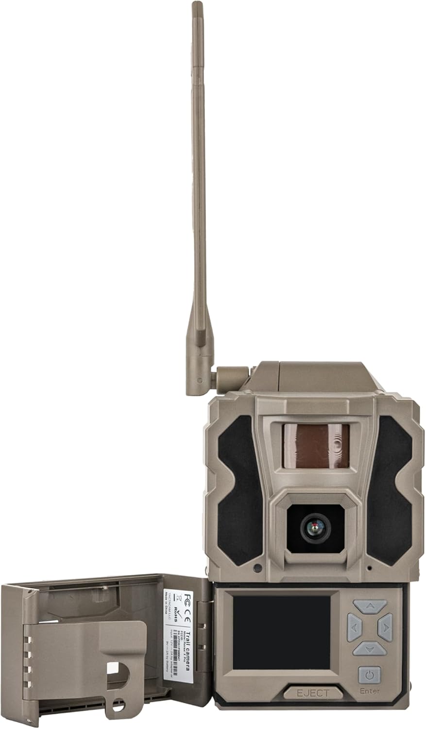 TACTACAM Reveal Pro 3.0 Cellular Trail Camera - Multi-Cellular Network, GPS, 2" LCD, No-Glow IR, Wi-Fi Enabled, HD Photos & 1080p Videos, Long Battery Life + Reveal Solar Panel and 32GB SD Card