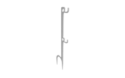 B/C STEEL TARGET HANGER WHITE 2PK