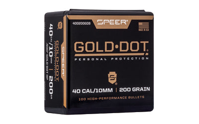 SPR GOLD DOT .400 200GR HP 100CT