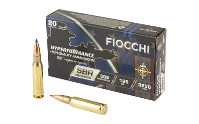FIOCCHI HYPR SBR 308WIN 125GR 20/200