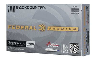 FED TERM ASCENT 7MM BC 155GR 20/200