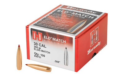HRNDY ELD-M 30CAL .308 208GR 100CT