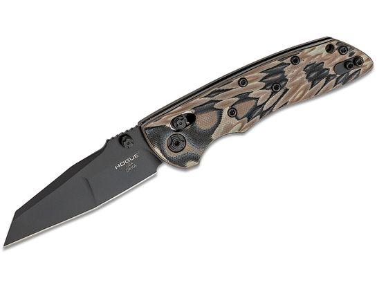 Hogue Knife Knives &amp; Edged Tools|Knives Hogue Knife Hogue Deka ABLE Lock Folder: 3.25" Wharncliffe Blade - Black Cerakote Finish G-Mascus Dark Earth G10 Frame