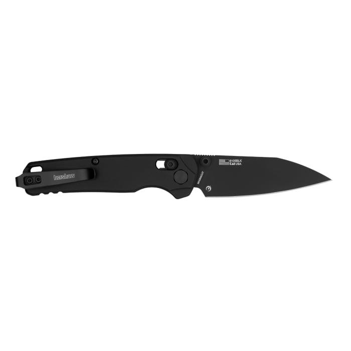 Kershaw Knives Knives Kershaw Knives Kershaw Bel Air Folding Knife 3-1/10" Reverse Tanto Blade Black