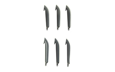 OD EDGE DROP POINT BLADES 5" 6PK BLK