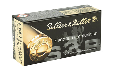 S&B 9MM 124GR FMJ 1000RD CS