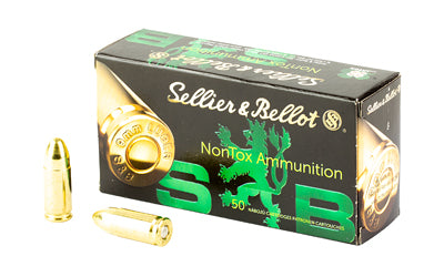 S&B NON TOX 9MM 115GR TFMJ 50/1000